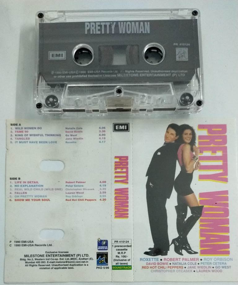 Pretty Woman Hindi Film Audio Cassette Audio Cassettes Hindi Mossymart