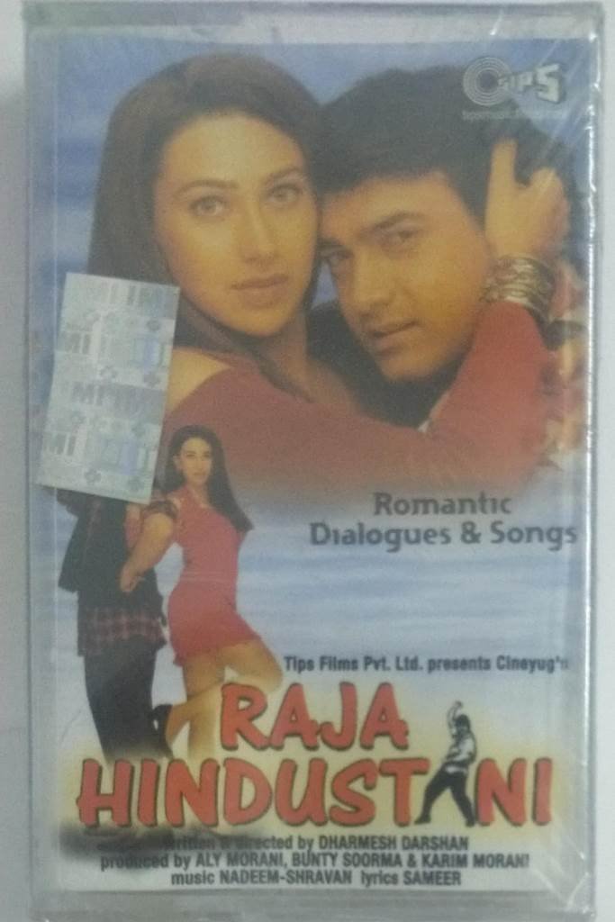 Raja Hindustani Hindi Film Audio Cassette Sealed Audio Cassettes