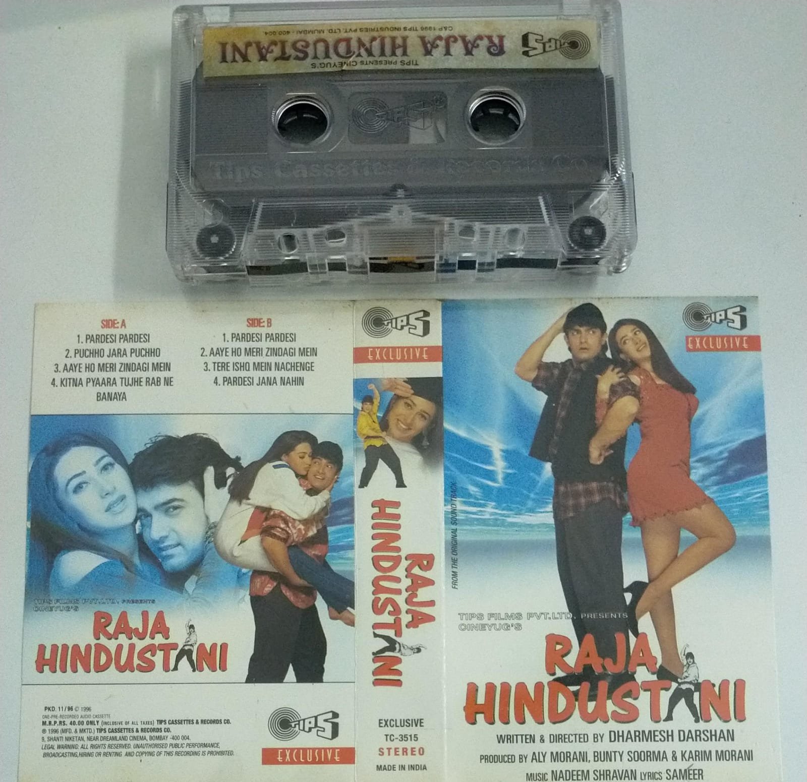 Raja Hindustani Hindi Audio Cassette Audio Cassettes Hindi Mossymart