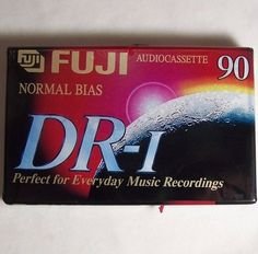 Fuji DR-I 90 Blank Audio Tape Cassette Type 1 Normal Bias - www.mossymart.com