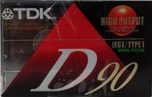 TDK D90 Cassette