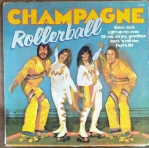 Champagne Rollerball LP Vinyl Record www.mossymart.com