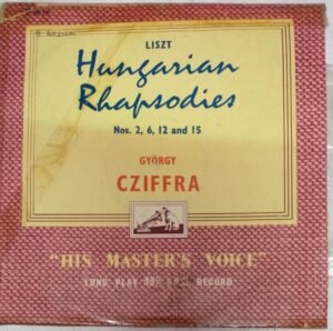 Hangarian Rhapsodies LP Vinyl Record by Ilayaraja www.mossymart.com 1