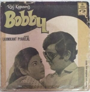 Bobby Hindi Film EP Vinyl Record by Laxmikant Pyrelal www.mossymart.com