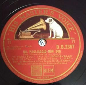 Suvvia Cosi Ternible Davver Non Ti Credeo 78 RPM Record by La Scala Orchestra D B 2307 www.mossymart.com