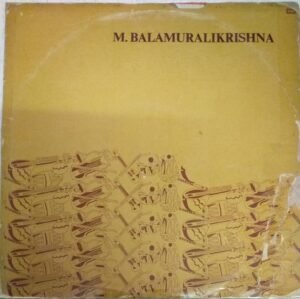 Carnatic Vocal LP Vinyl Record by M Balamuralikrishna www.mossymart.com