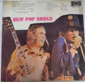 New Pop Songs English LP Vinyl Record www.mossymat.com