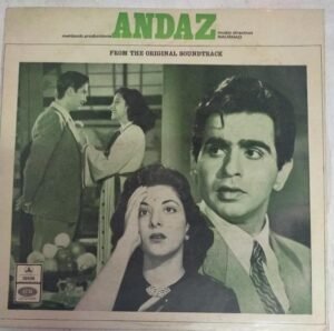 Andaz Hindi Film LP VInyl Record by Naushad www.mossymart.com