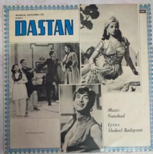 Dastan Hindi Film LP Vinyl Record by Naushad www.mossymart.com
