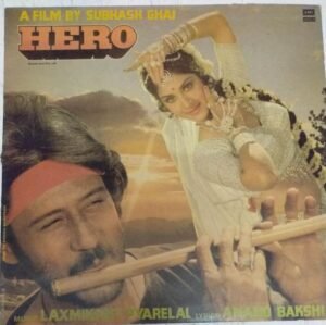 Hero Hindi Film LP Vinyl Record by Laxmikant Pyarelal www.mossymart.com