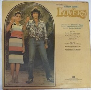 Lovers Hindi Film LP Vinyl Record by R D Burman www.mossymart.com