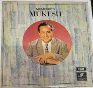 Memories Mukesh Hindi FIlm Hits LP VInyl Records www.mossymart.com 1