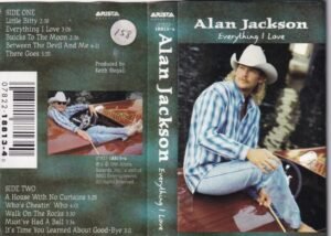 Alan Jackson English album Audio Cassette www.mossymart.com 1
