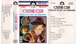 Culture Club Colour by Numbers English album Audio Cassette www.mossymart.com 1