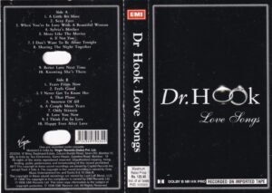 Dr. Hook Love songs English album Audio Cassette www.mossymart.com 1