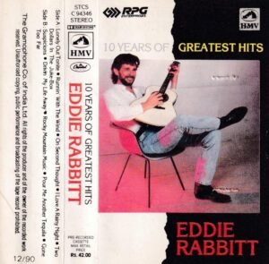 Eddie Rabbitt 10 Years of Greatest English album Audio Cassette www.mossymart.com 1
