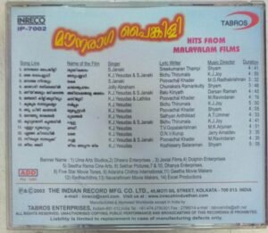 Hits from Malayalam Film Hits Audio CD www.mossymart.com 2 Hits from Malayalam Film Hits Audio CD www.mossymart.com 1