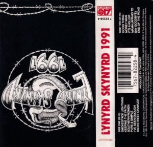 Lynyrd Skynyrd 1991 English album Audio Cassette www.mossymart.com 1