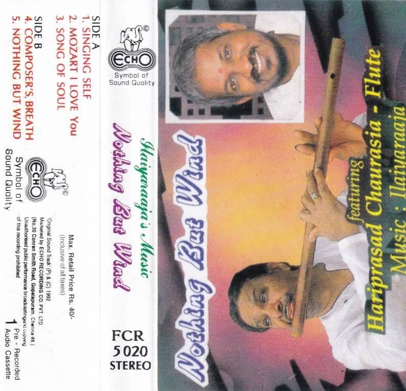 Nothing But Wind Tamil Film Audio Cassette by Ilaiyaraja www.mossymart.com 1
