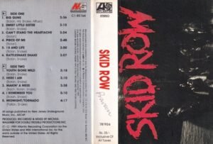 Skid Row English Album ( western music) Audio Cassette www.mossymart.com 1