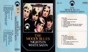 The Moody Blues Nights In White Satin English album Audio Cassette www.mossymart.com 1
