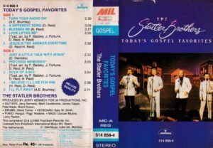 Today's Gospel Favorites English Album ( western music) Audio Cassette www.mossymart.com 1