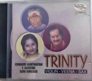 Trinity - Violin- Veena- Sax Classical Audio CD www.mossymart.com 1