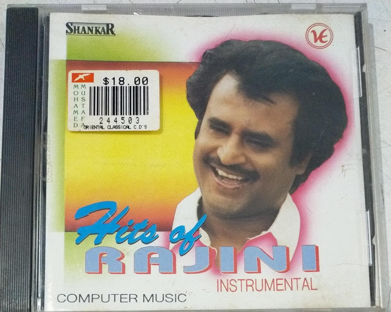 Hits of Rajini Instrumental from Tamil Film Audio CD - Audio CDs ...