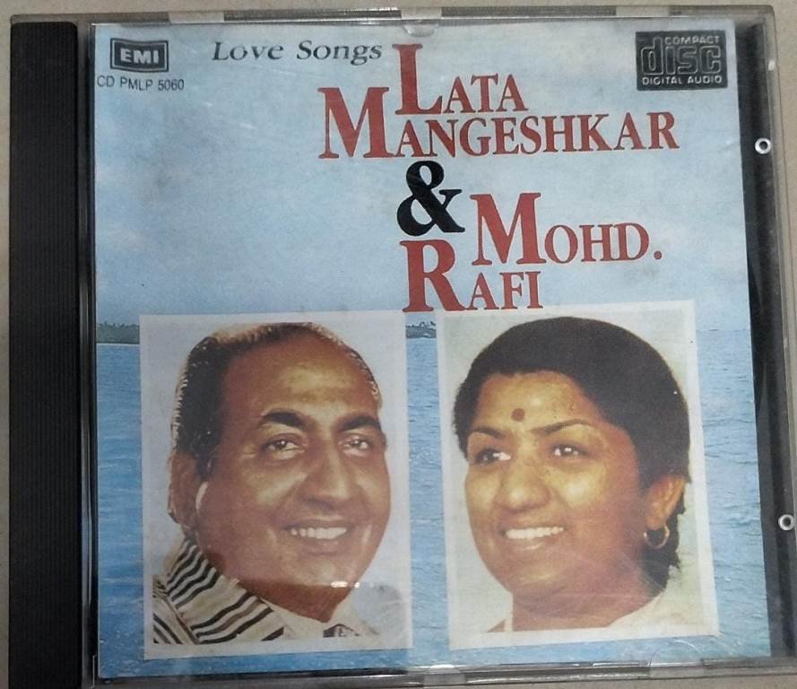 Love Songs From Hindi Films Audio Cd By Latha Mangeshkar & Mohd. Rafi 