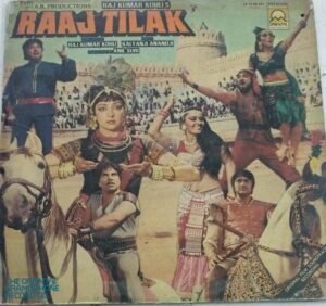 Raaj Tilak Hindi Film LP Vinyl Record by Kalyanji Anadji www.mossymart.com 1
