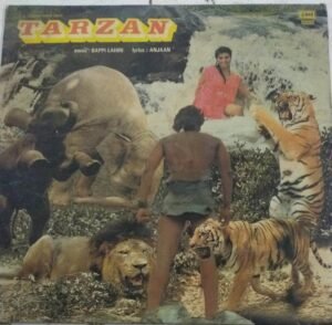 Tarzan Hindi Film LP Vinyl Record by Bappi Lahiri www.mossymart.com 1