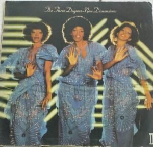 The Three Degree New Dimensions English Film LP Vinyl Record www.mossymart.com 1