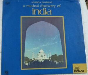 A Musical Discovery of India LP Vinyl Record by Anand Shankar www.mossymart.com 1