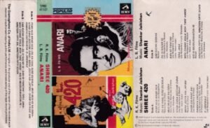 Shree 420 - Anari - Hindi Audio Cassette by Shankar Jaikishan