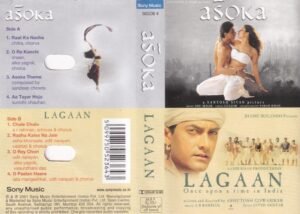 Ashoka - Lagaan Hindi Film Audio Cassette by AR Rahma www.mossymart.com 1
