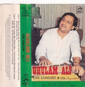 Ghulam Ali Live Concert Audio Cassette