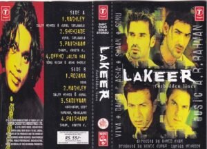 Lakeen Hindi Film Audio Cassette by A R Rahman