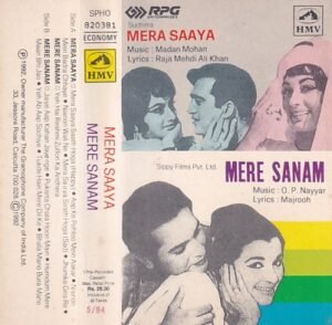 Mera Saaya- Mera Sanam Hindi Film Audio Cassette