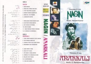 Nagin - Anarkali Hindi Film Audo Cassette