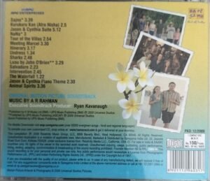 Couples Retreat English Audio CD by A R Rahman 1