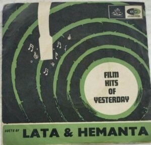 Film hits of Yesterday Hindi Films EP Vinyl Record by Lata & Hemant 1