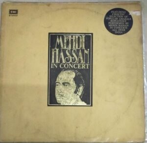 Mehdi Hassan in Concert Hindi film songs LP Vinyl Record 2