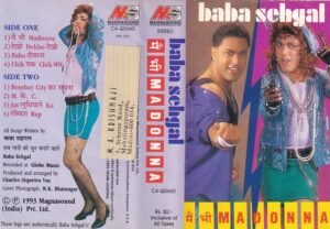 Baba Seghal Madoona Hindi Album Audio cassette
