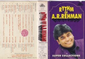 Rythm of AR Rahman Tamil Film Audio cassette