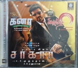 Sarkar - Kanaa - Sandakozhi 2 - Tamil Audio CD by A.R. Rahman - Yuvan Shankar Raja (2)