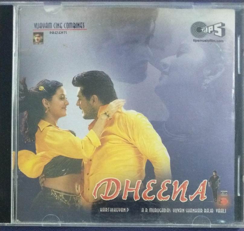 Dheena Tamil Film Audio CD Audio CDs Tamil Yuvan Shankar Raja