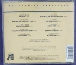Hit Singles 1980-1988 English Album Audio CD