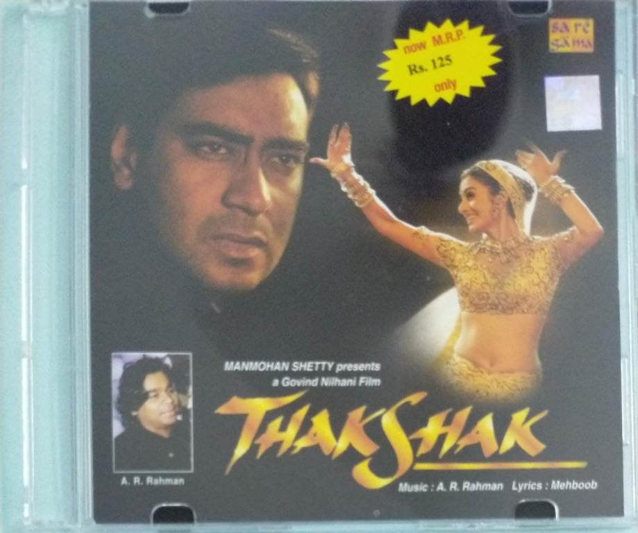 Thakshak Hindi Film Audio CD By AR Rahman - A.R. Rahman, Audio CDs ...