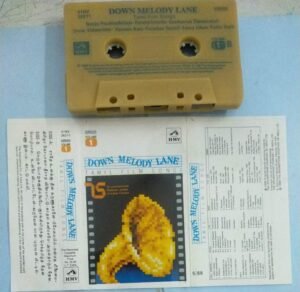 Down Melodi Lane Tamil Film hits Audio Cassette