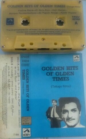 Golden Hits of Olden Times Telugu Film hits Audio Cassette